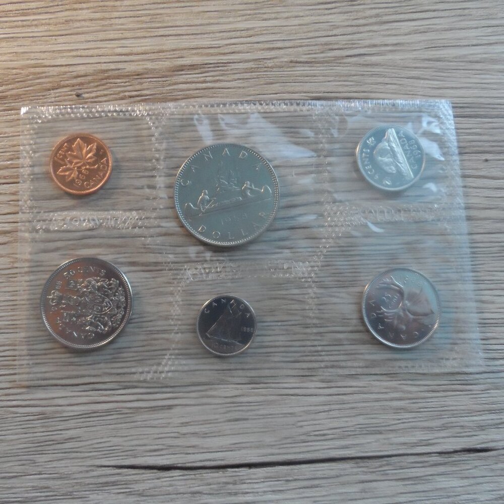 1968 Canada Uncirculated Mint Sets - Bulk lot of 5